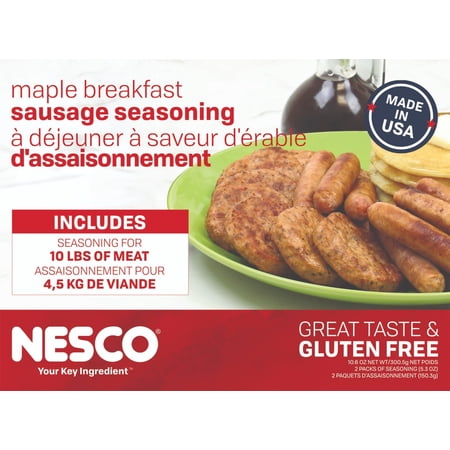 NESCO Sausage Seasoning | Maple Bacon (10 lb Yield)