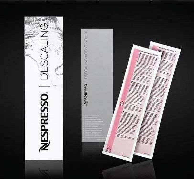 Nespresso Descaler Cleaning Kit, 2 Units Compatible with Classic Line