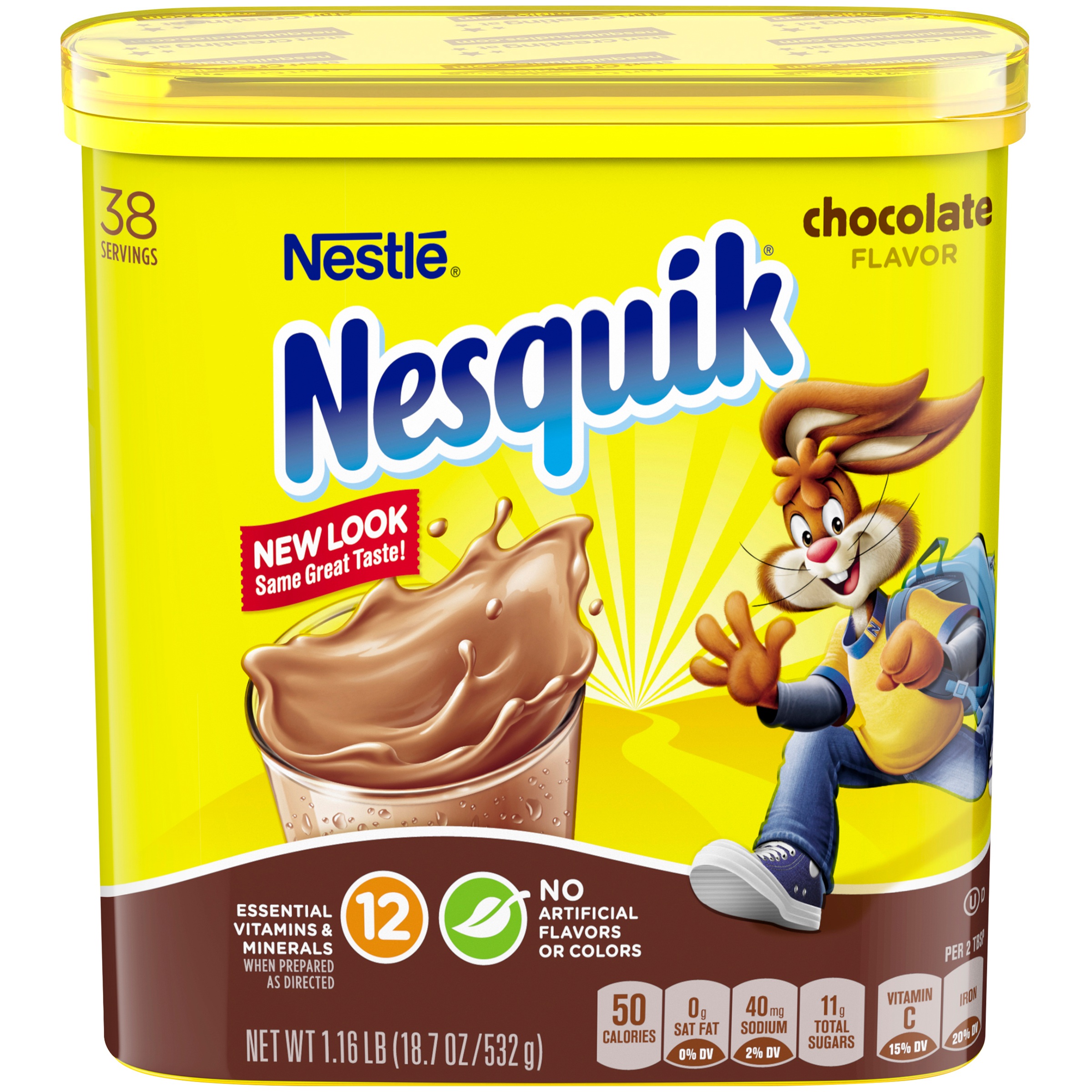 NESQUIK Chocolate Powder 1.16 lb. Tub - image 1 of 7