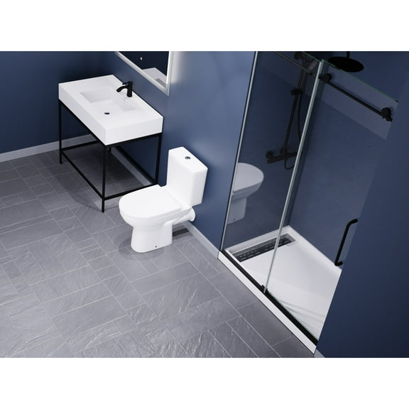 NESSO 0.8-HP 115-Volt 33 GPM Macerator Effluent Pump in White with High Flow Capacity and Fast Super Quiet Operation