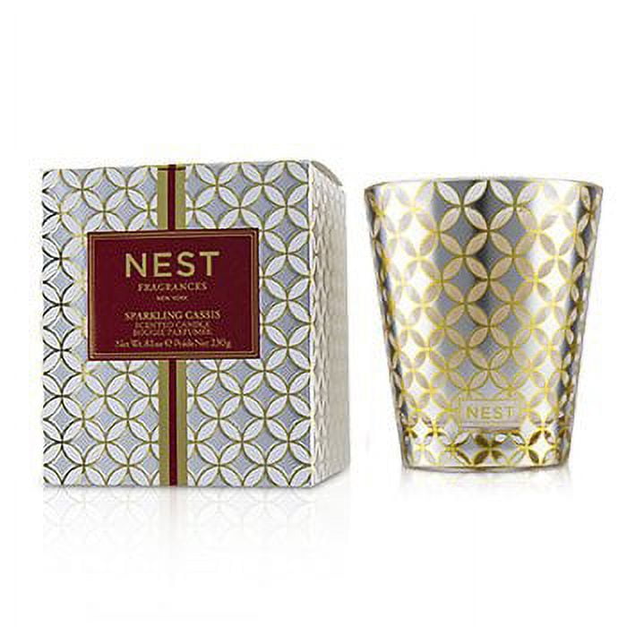 NEST Fragrances Classic Candle 8.1 oz, Scented Sparkling Cassis, 5060