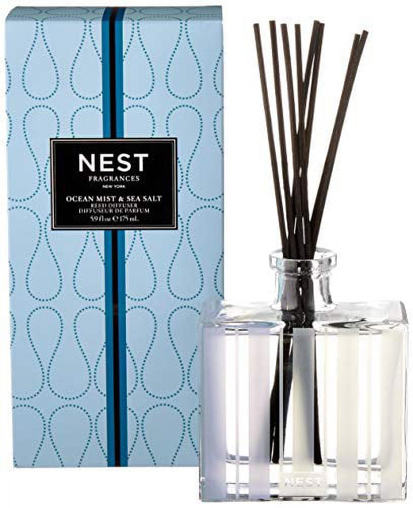 NEST Fragrances Reed Diffuser- Ocean Mist & Sea Salt , 5.9 Fl Oz ...