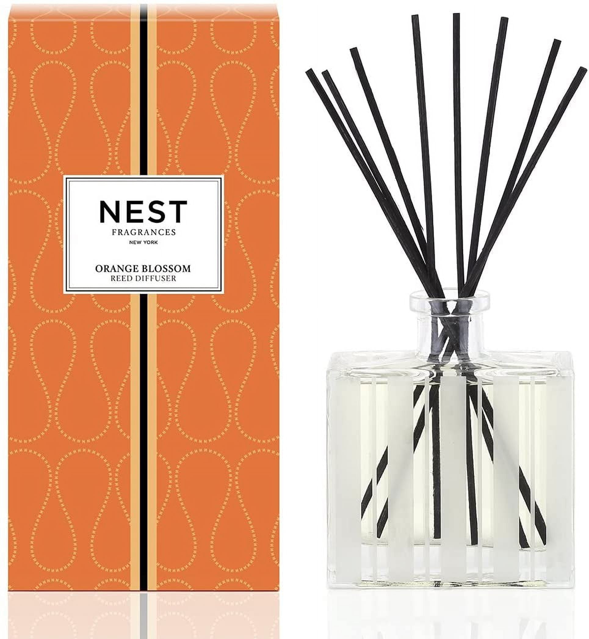 NEST Fragrances Reed Diffuser Orange Blossom, 5.9 fl oz