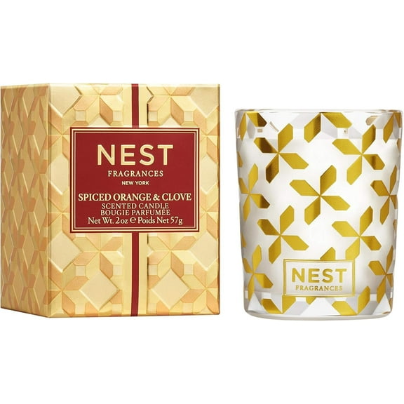 NEST Fragrances Spiced Orange & Clove Votive Candle 2 Ounce