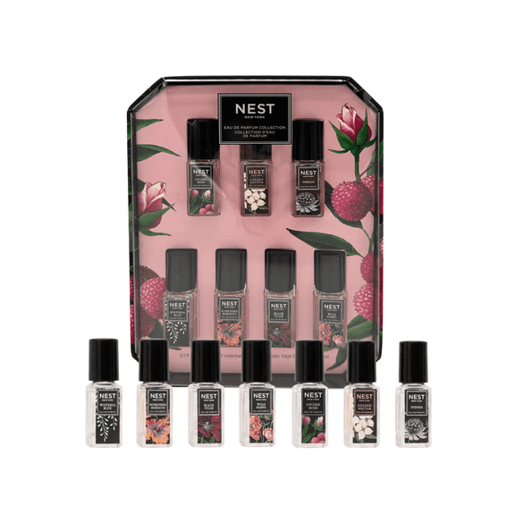 NEST New York Mini Fragrance Discovery Set - Rollerballs EDP Eau de Parfum Collection, 0.1 fl oz, 7 pc Set