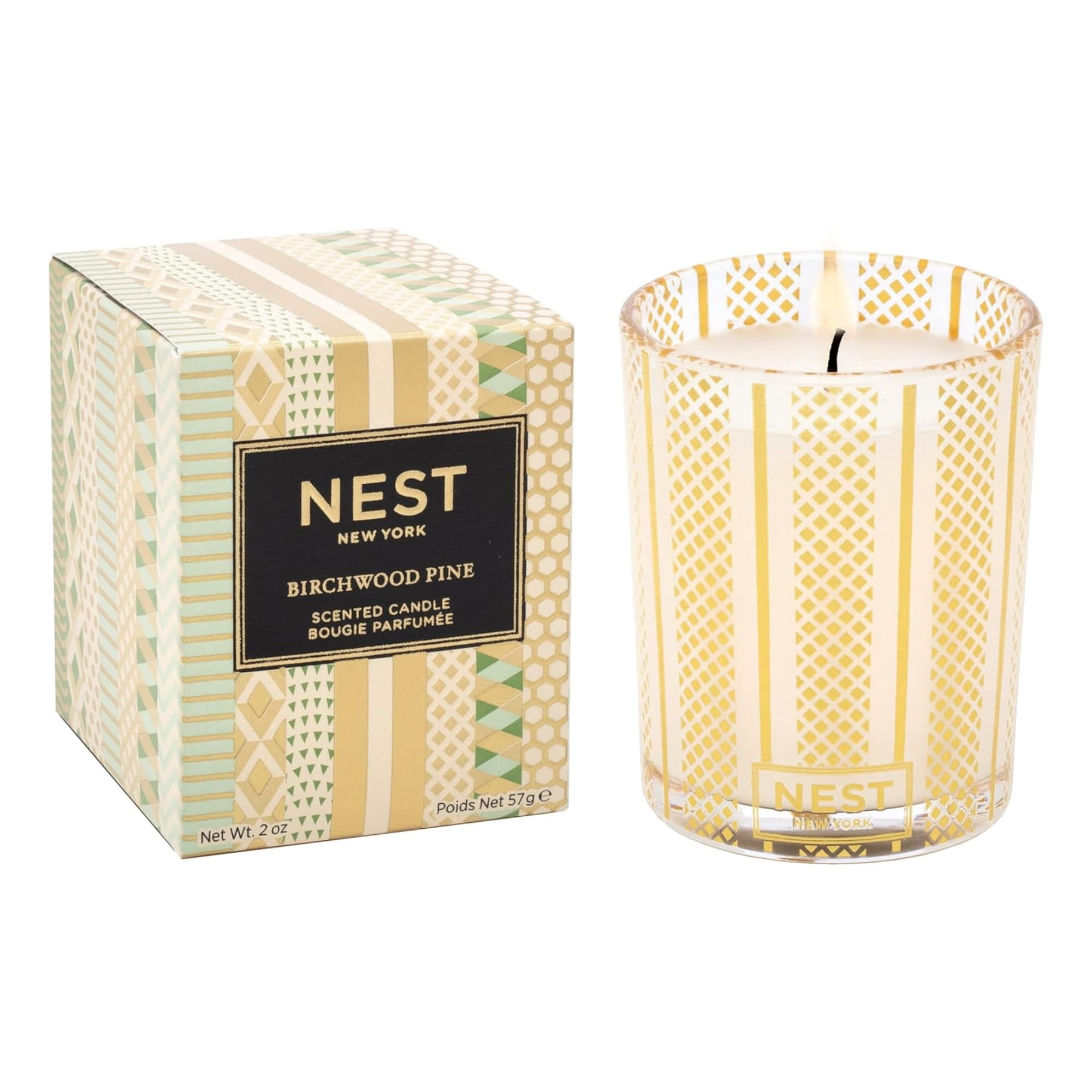 Birchwood Pine Votive Candle - Thumbnail 2