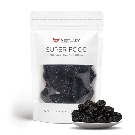 NESTLADY Natural grown dry JUJUBE date , Hei Zao Herbal Healthy Foods, 150g