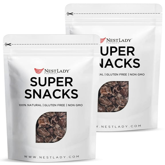 NESTLADY Sweet And Sour Dried Plum 60g (2 Packs, 120g in Total)- 100% Natural, Sweet and Sour, Healthy Snacks, Resealable Bag, Purely Dried Plums, Preserved Fruit Dried Plum