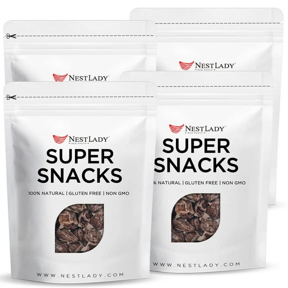 NESTLADY Sweet And Sour Dried Plum 60g (4 Packs, 240g in Total)- 100% Natural, Sweet and Sour, Healthy Snacks, Resealable Bag, Purely Dried Plums, Preserved Fruit Dried Plum