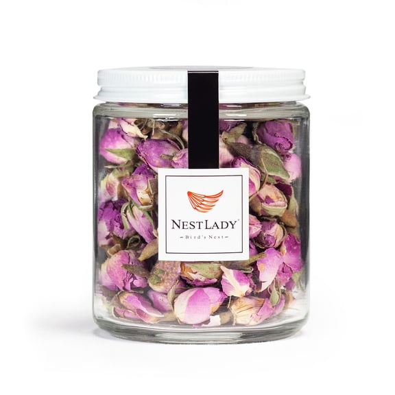 NESTLADY Whitening Beauty French Rose Tea, Organic Rose Bud Tea, Net Weight: 35g