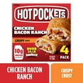 thumbnail image 1 of Hot Pockets Chicken Bacon Ranch, Snacks, Air Fryer Snacks, 10g Protein, 17 oz, 4 Pack (Frozen), 1 of 14