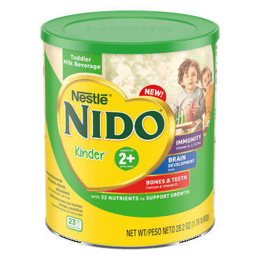 NESTLE NIDO 2+ Years Toddler Milk Powder Beverage 1.76lb(800g) Container