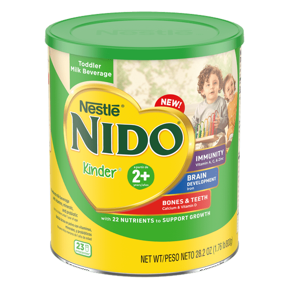 Nestle Nido 2+ Toddler Milk Beverage, 1.76 lb