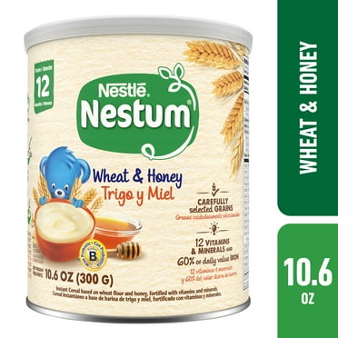 NESTLE Nestum Wheat and Honey Cereal 10.5 oz. Canister 10.6 oz