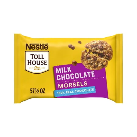 NESTLE TOLL HOUSE Milk Chocolate Morsels 57.5 oz. Bag