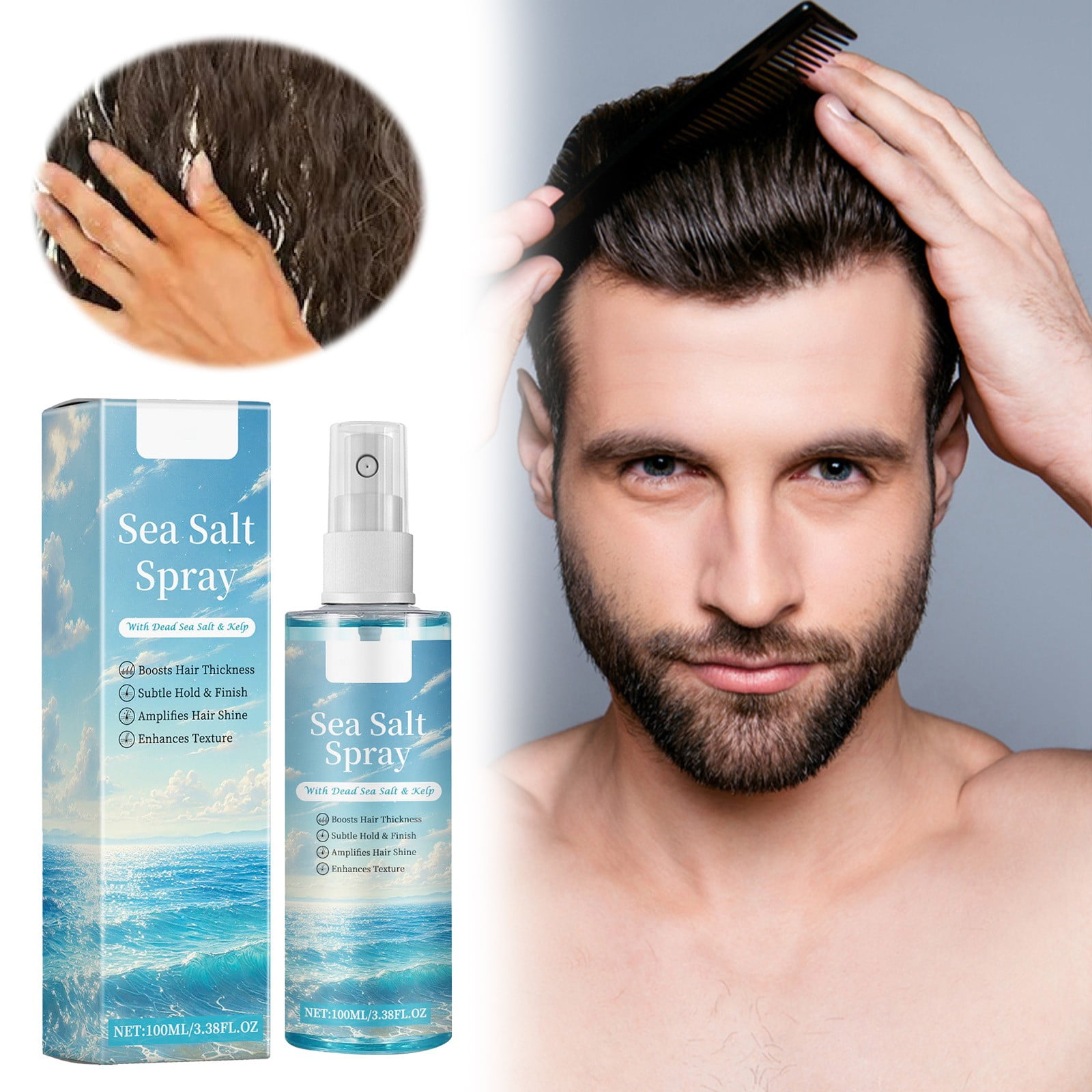 Curl spray for fine hair hot sale