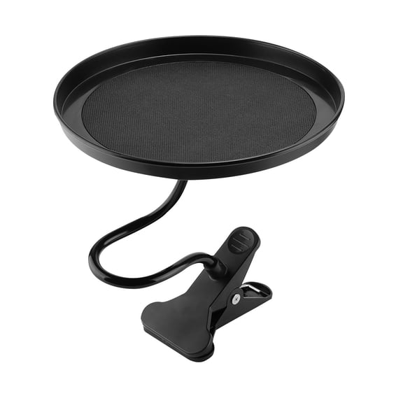 NESZZMIR Car Food Tray/Desk 360º Adjustable,Snack Tray,Drink Tray Non-Slip,Black