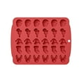 thumbnail image 1 of NESZZMIR Christmas Chocolate Cake Molds Christmas Molds Silicone Non Stick Christmas Baking Molds for Chocolate Candy, 1 of 3