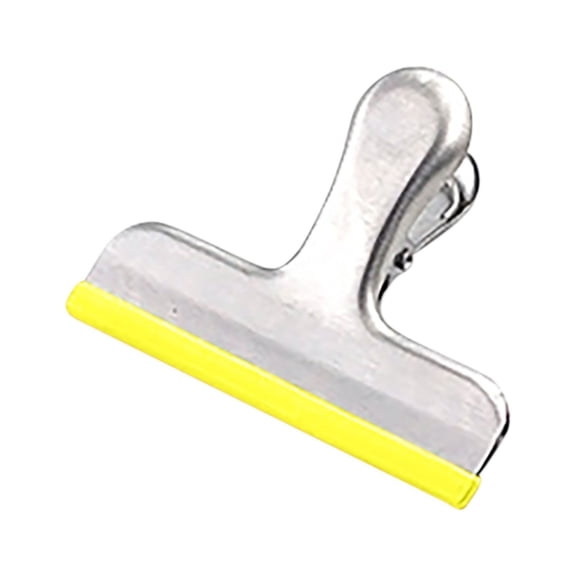 NESZZMIR Pack Chip Bag Clips Covered with Silicone - NO More Sharps Edges - Color Coded with 5 Different Colors Perfect for Food Bags - Air Tight Seal, Heavy Duty,