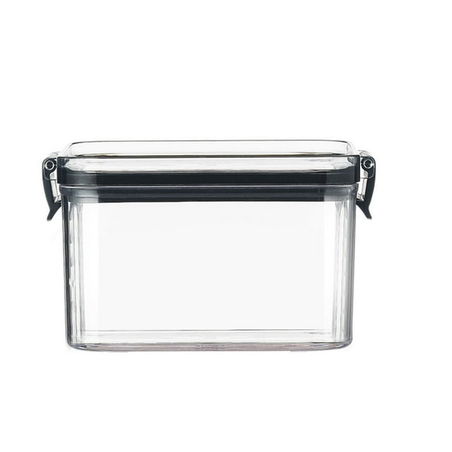 NESZZMIR Square Transparent Airtight Jar Fresh Keeping Box Kitchen ...