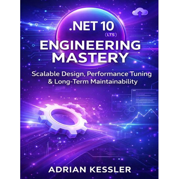 .NET 10 Engineering Mastery: Scalable Design, Performance Tuning & Long-Term Maintainability, (Paperback)
