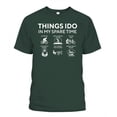 thumbnail image 1 of NETECOM Things I Do in My Spare Time Biking T-Shirt, Funny Cyclist Graphic Tee for Bike Lovers, Gift for Men Who Ride, S-5XL, 1 of 1