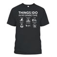 thumbnail image 1 of NETECOM Things I Do in My Spare Time Biking T-Shirt, Funny Cyclist Graphic Tee for Bike Lovers, Gift for Men Who Ride, S-5XL, 1 of 1