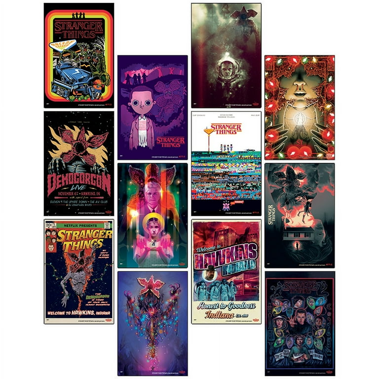 Netflix Stranger Things 12-Pack Poster Set - Walmart.com