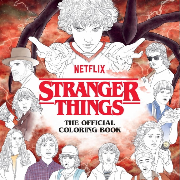 Stranger Things: the Official Coloring Book, 80 pages (Paperback)