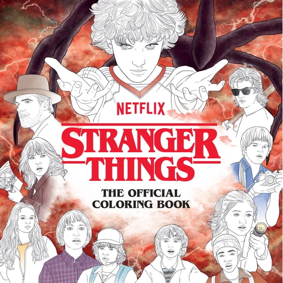 Stranger Things: the Official Coloring Book, 80 pages (Paperback)