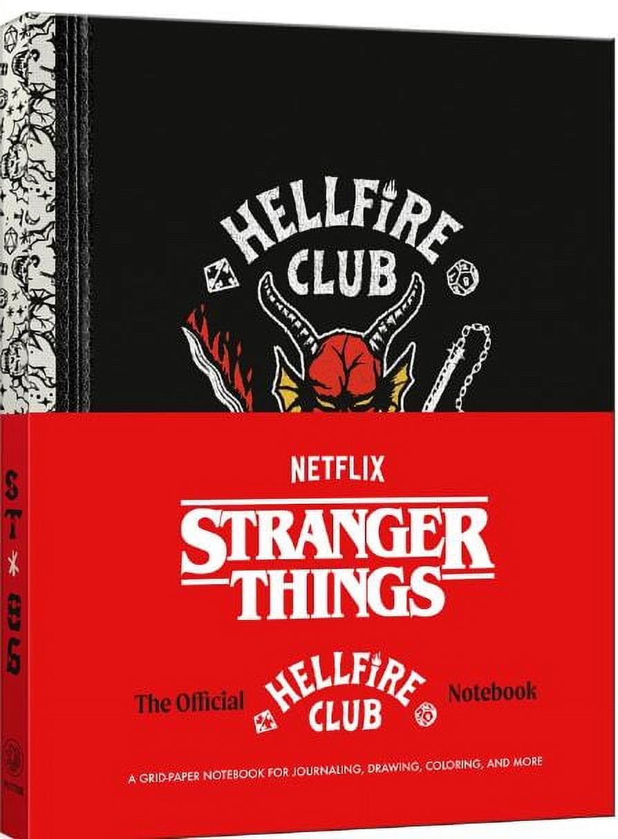 Stranger Things: the Official Hellfire Club Notebook: A Grid-Paper Notebook for Journaling, Drawing, Coloring, and More (Hardcover)