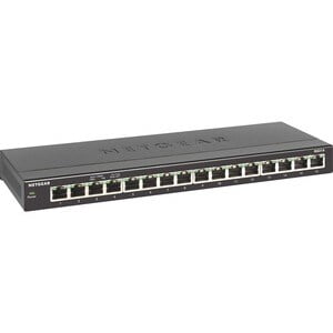 NETGEAR - 16-Port 10/100/1000 Mbps Gigabit Unmanaged Switch