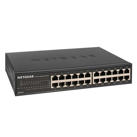 NETGEAR 24-Port Gigabit Ethernet Unmanaged Switch (GS324)