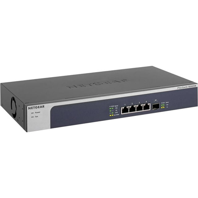 NETGEAR 5-Port 10G Multi-Gigabit Ethernet Unmanaged Switch (XS505M)