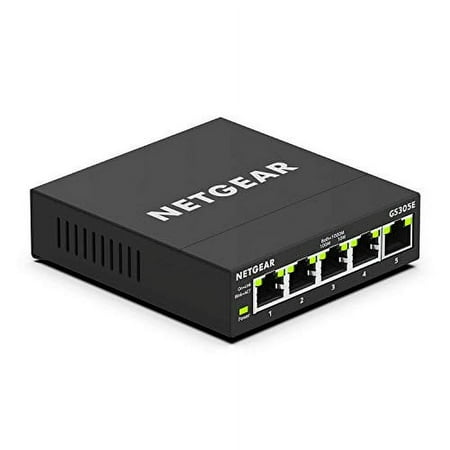 NETGEAR 5-Port Gigabit Ethernet Plus Switch (GS305E)