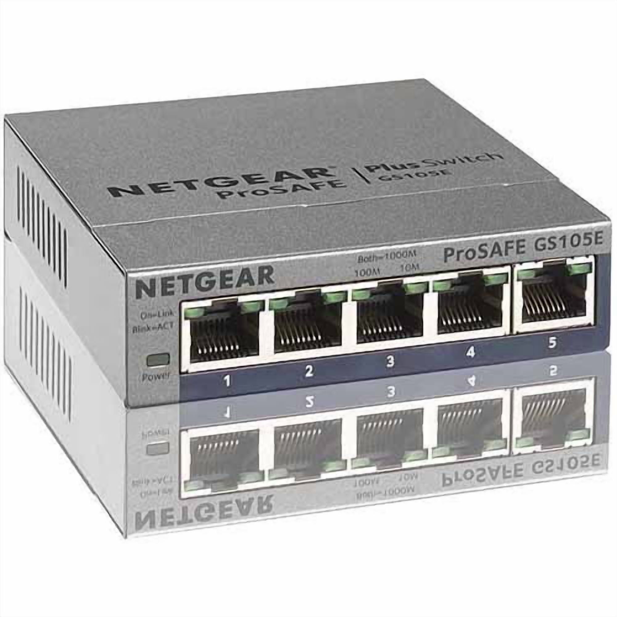 NETGEAR 5-Port Gigabit Smart Managed Plus Switch (GS105Ev2)