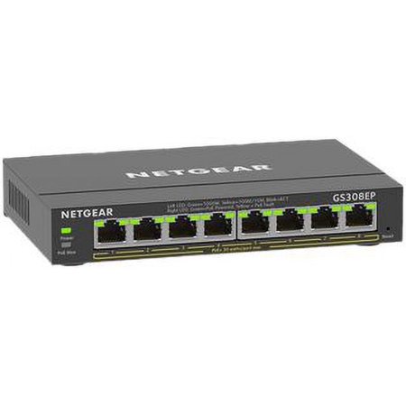 NETGEAR 8PT GE PLUS SWCH W/ PO