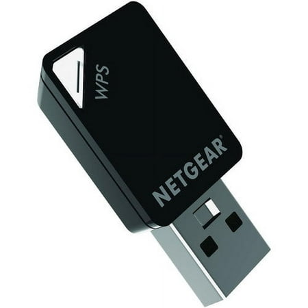 NETGEAR AC600 Dual Band WiFi USB Adapter, up to 433Mbps (A6100-10000s)