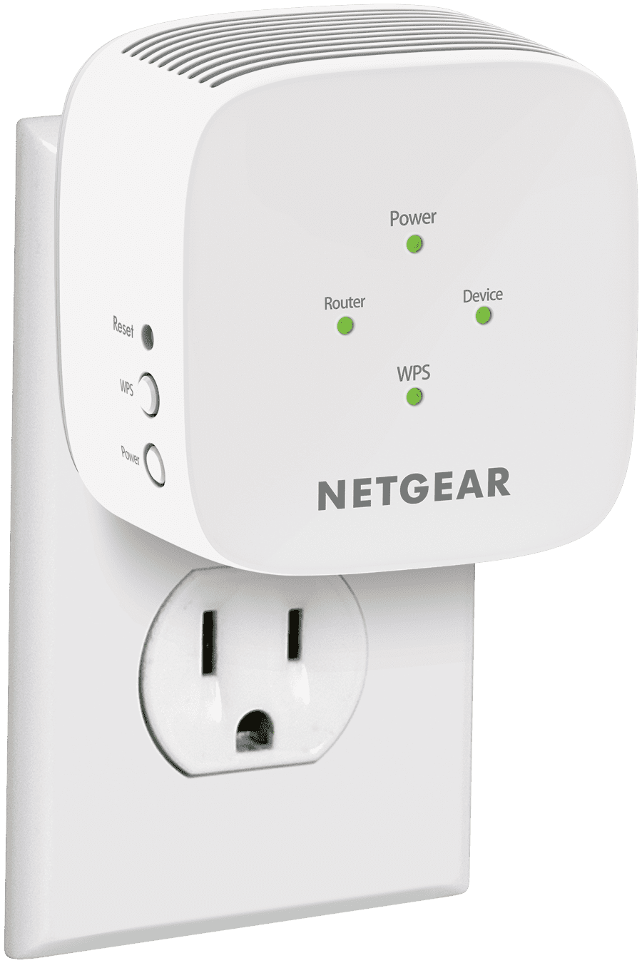 NETGEAR - AC750 WiFi Range Extender and Signal Booster, Wall-plug, 750Mbps (EX3110) -