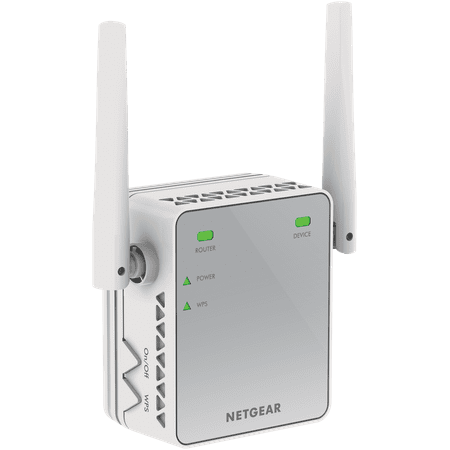 NETGEAR - Essentials Edition N300 Wi-Fi Range Extender - White