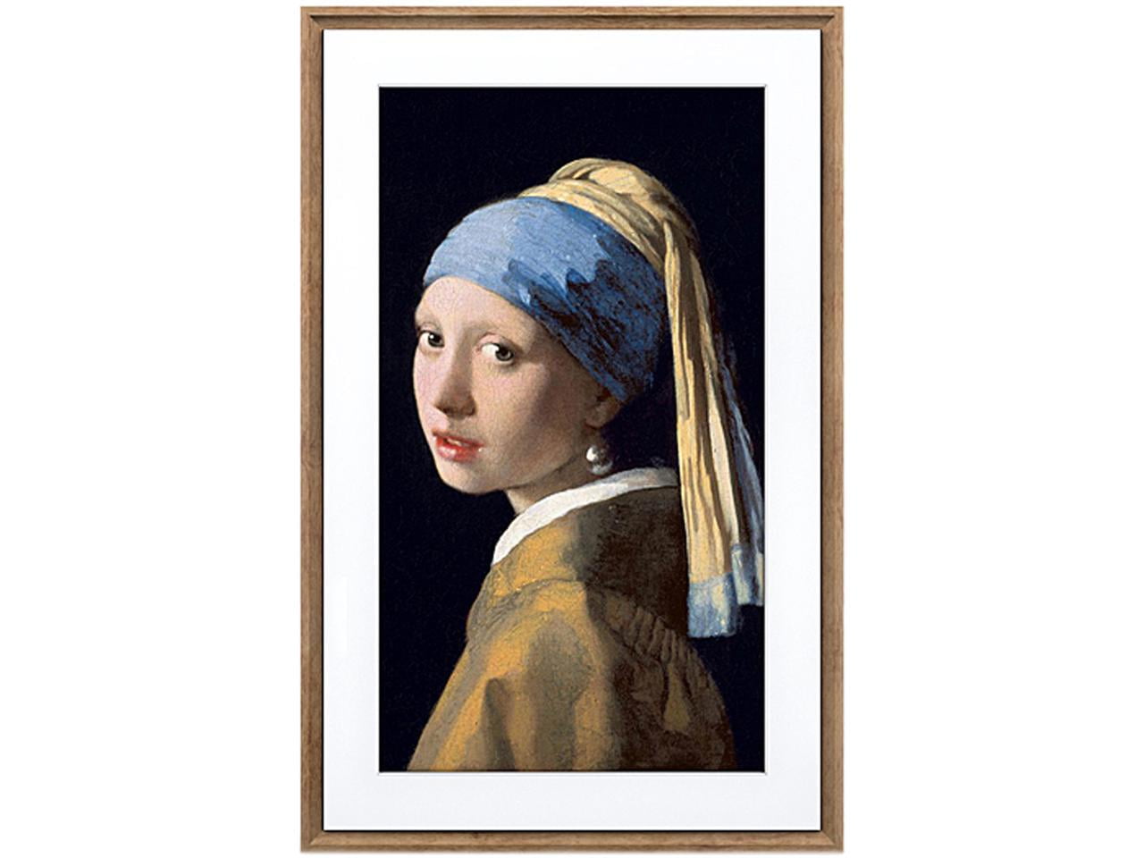 NETGEAR Meural 27" Gen3 Canvass II Digital Art Frame, Dark Wood