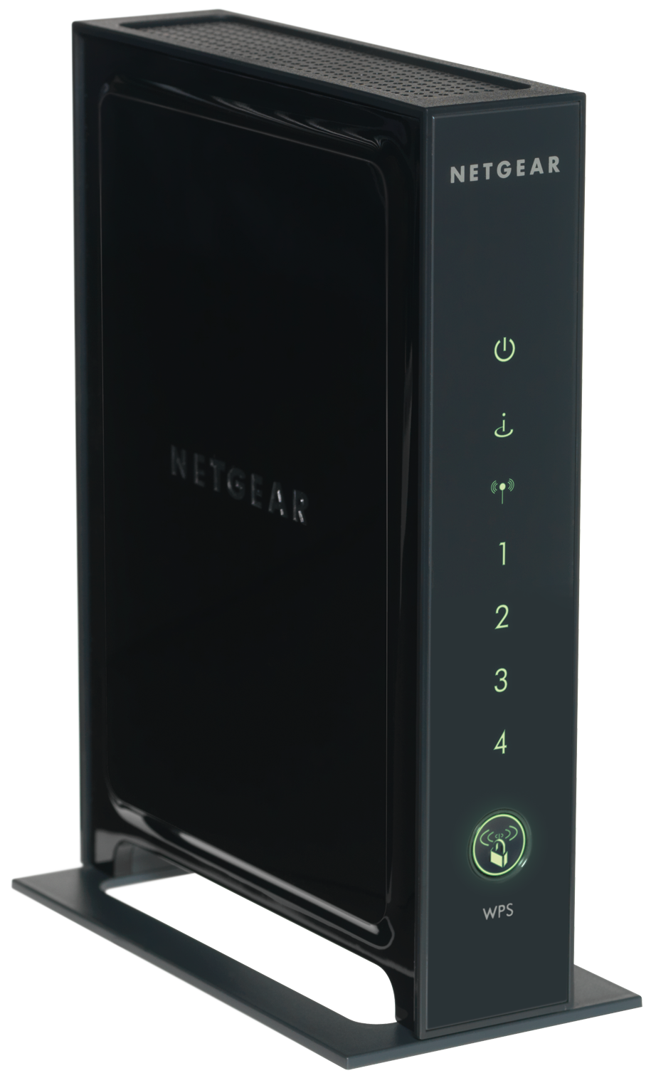 NETGEAR N300 Single Band WiFi Router, 4-Port Gigabit Ethernet (WNR2000) - image 1 of 10