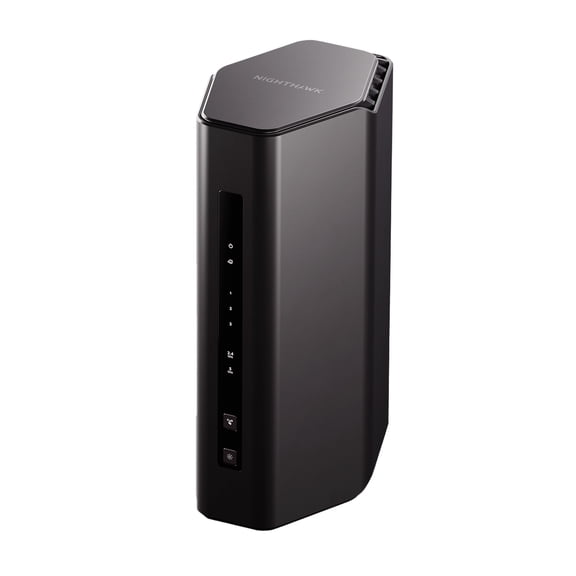 Open Box NETGEAR Nighthawk RS130 Dual-Band WiFi 7 Router, 4.3 Gbps Speed, Covers 2,250 sq. ft., Supports 80 Devices, 2.5 Gigabit Internet Port, Black