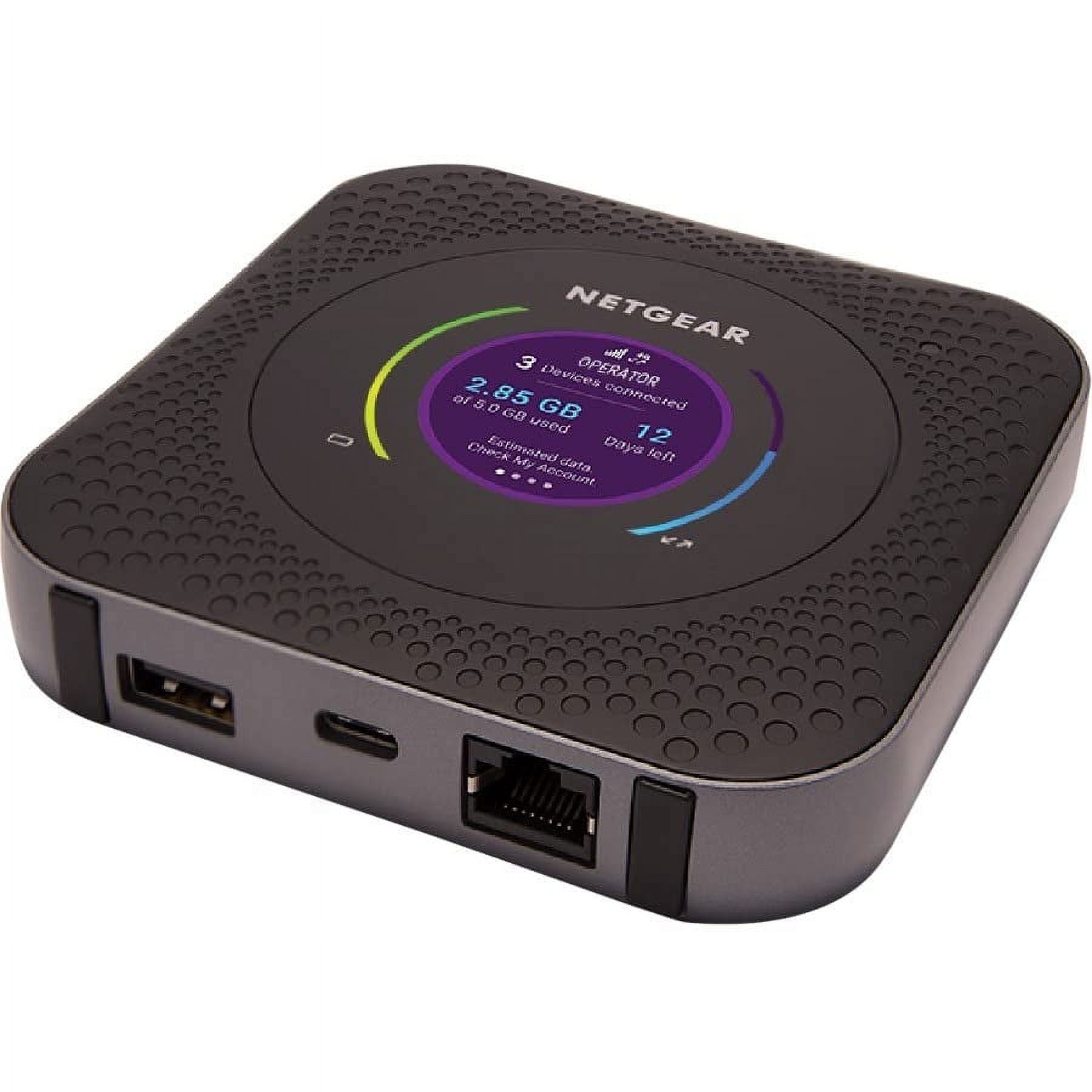 Marine Forstå trolley bus NETGEAR Nighthawk M1 4G LTE WiFi Mobile Hotspot (MR1100-100NAS) - Up to  1Gbps Speed, Works Best with AT&T and T-Mobile, Connects Up to 20 Devices,  Secure Wireless Network Anywhere - Walmart.com