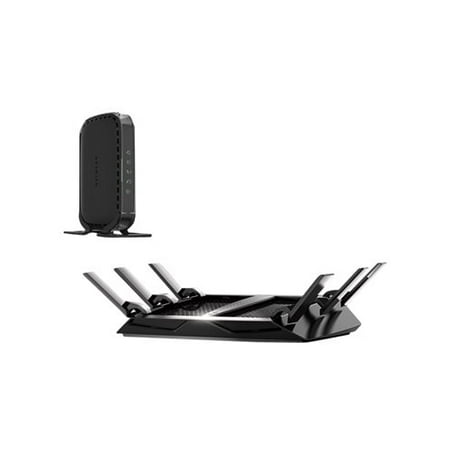 NETGEAR - Nighthawk X6 AC3200 Tri-Band Wi-Fi 5 Router - Black