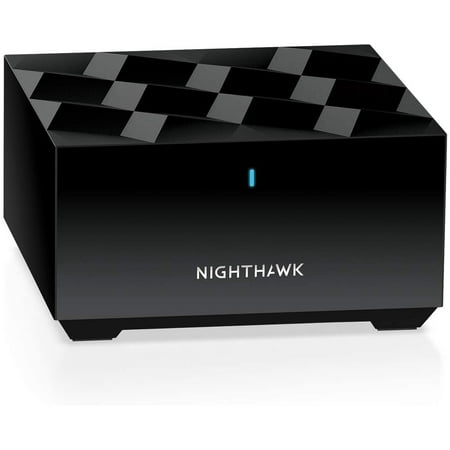 NETGEAR - Nighthawk AX1800 Dual-Band Mesh Wi-Fi 6 Satellite - Black