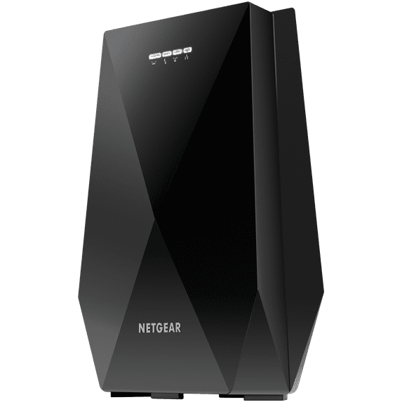 NETGEAR Nighthawk X6 AC2200 Tri-Band WiFi Mesh Extender with FastLane3 Technology, Smart Roaming, One WiFi Name works with any WiFi Router (EX7700-100NAS)