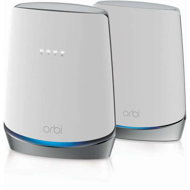 NETGEAR - Orbi AX4200 Tri-Band Mesh WiFi 6 System with DOCSIS 3.1 Cable Modem Router + 1 Satellite Extender, 4.2Gbps (CBK752)
