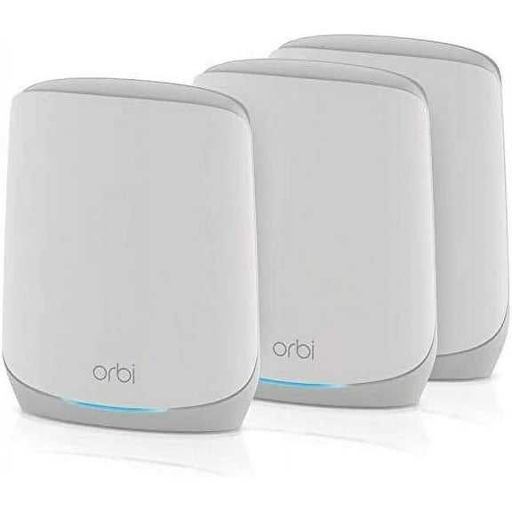 NETGEAR Orbi AX5400 1 Band WiFi 6 Mesh Router 5.4Gbps 3 Gigabit Ports
