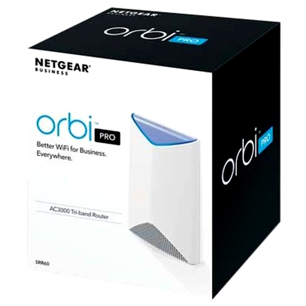 NETGEAR Orbi Pro Tri-Band WiFi Router for Business with 3Gbps speed (SRR60) | 1 router covers up to 2,500 sq. ft. | Expandable as your business grows | Insight Cloud Management